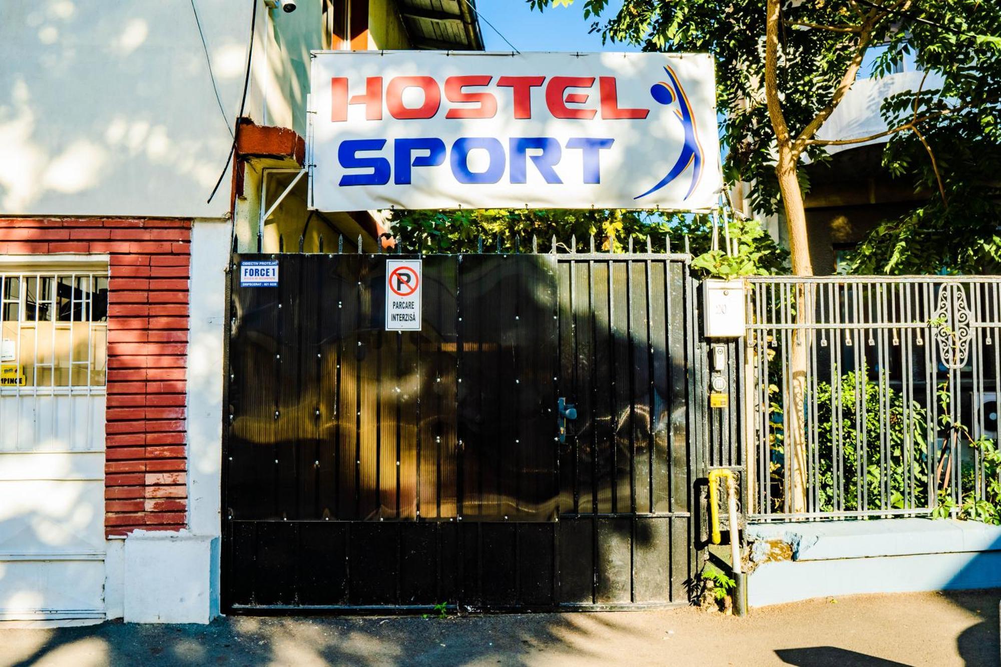 Hostel Sport Bukarest Exterior foto