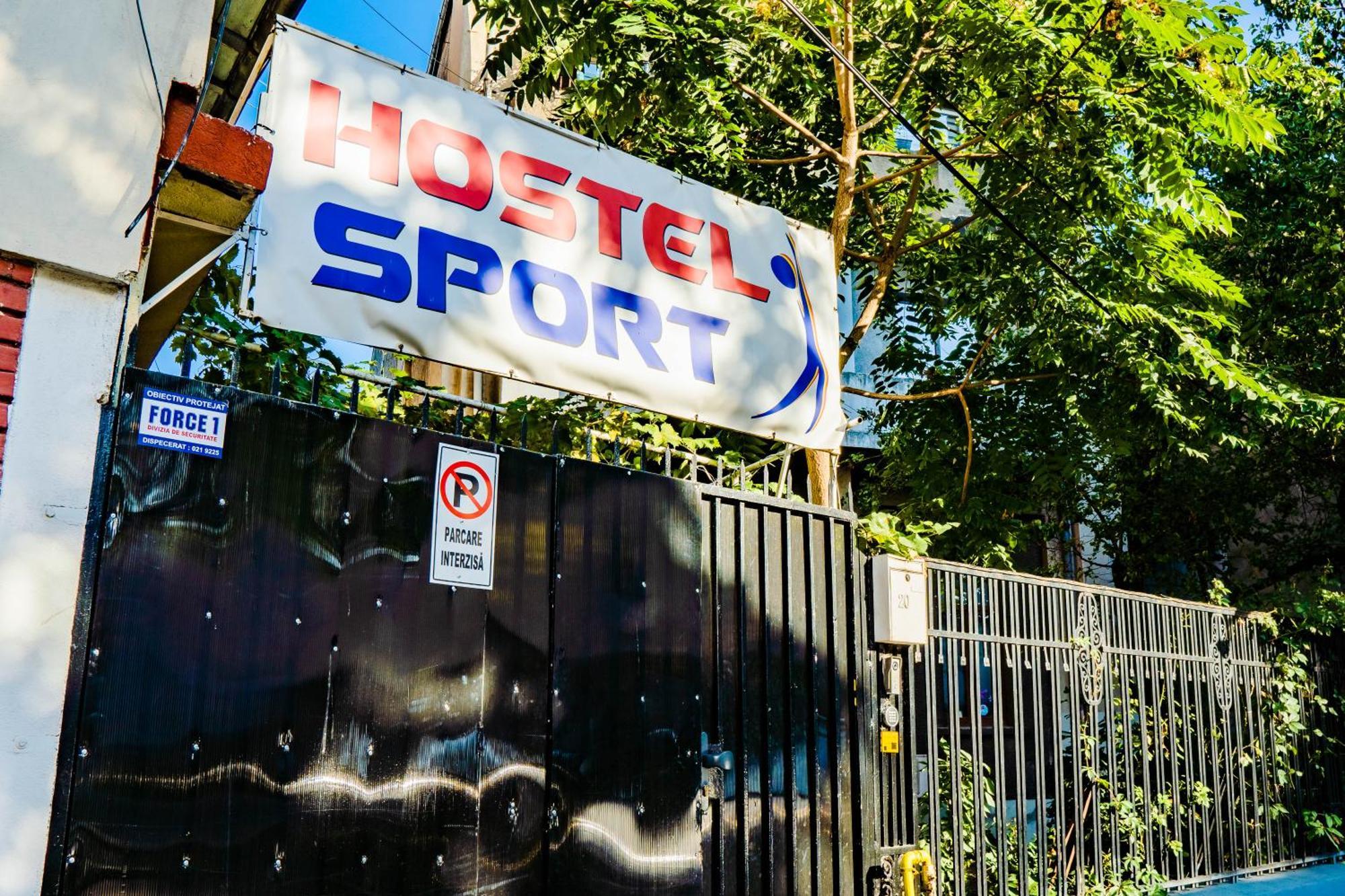 Hostel Sport Bukarest Exterior foto