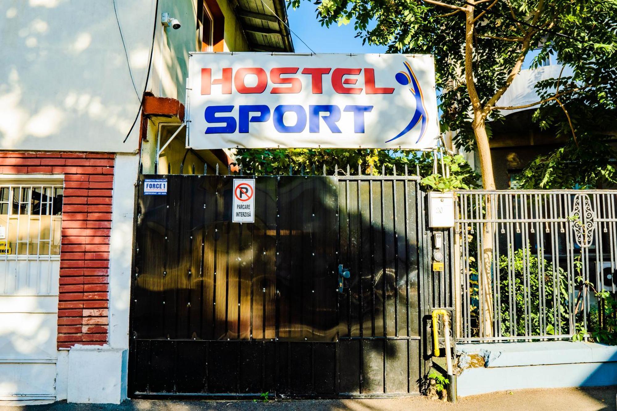 Hostel Sport Bukarest Exterior foto
